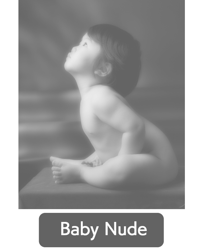 モノクロ Baby Nude